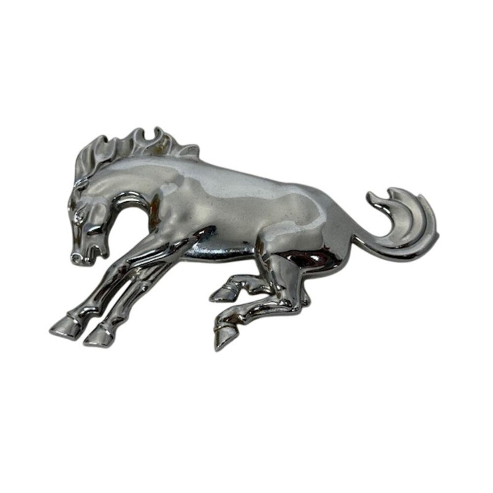 Vintage Ford Mustang Side Fender Horse Emblem Badge OEM E37B-16C144-AA